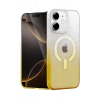 Newface Apple iPhone 12 Pummel Shiny Magsafe Kapak - Gold