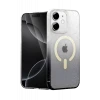 Newface Apple iPhone 12 Pummel Shiny Magsafe Kapak - Siyah