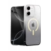 Newface Apple iPhone 12 Pummel Shiny Magsafe Kapak - Siyah