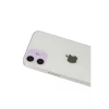 Newface Apple iPhone 12 Rainbow Kamera Lens Koruma Cam - Mor