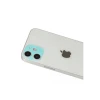 Newface Apple iPhone 12 Rainbow Kamera Lens Koruma Cam - Yeşil