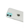 Newface Apple iPhone 12 Rainbow Kamera Lens Koruma Cam - Yeşil