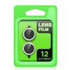 Newface Apple iPhone 12 Raze Metal Kamera Lens - Mavi