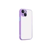 Newface Apple iPhone 13 Kılıf Montreal Silikon Kapak - Mor