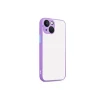 Newface Apple iPhone 13 Kılıf Montreal Silikon Kapak - Mor
