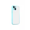 Newface Apple iPhone 13 Kılıf Montreal Silikon Kapak - Turkuaz
