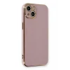 Newface Apple iPhone 13 Kılıf Volet Silikon - Mor