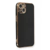 Newface Apple iPhone 13 Kılıf Volet Silikon - Siyah
