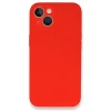 Newface Apple iPhone 13 Mini Kılıf Lansman Legant Silikon - Kırmızı