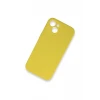 Newface Apple iPhone 13 Mini Kılıf Lansman Legant Silikon - Sarı