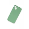 Newface Apple iPhone 13 Mini Kılıf Lansman Legant Silikon - Yeşil