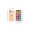 Newface Apple iPhone 13 Mini Kılıf Miami Şeffaf Silikon - Lila