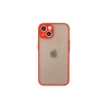 Newface Apple iPhone 13 Mini Kılıf Montreal Silikon Kapak - Kırmızı
