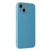 Newface Apple iPhone 13 Mini Kılıf Nano içi Kadife Silikon - Mavi