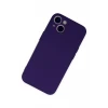Newface Apple iPhone 13 Mini Kılıf Nano içi Kadife Silikon - Mor