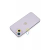 Newface Apple iPhone 13 Mini Renkli Kamera Lens Koruma Cam - Sarı-Mavi