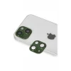 Newface Apple iPhone 13 Pers Alüminyum Kamera Lens - Yeşil