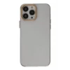 Newface Apple iPhone 13 Pro Kılıf Anka PC Sert Metal Kapak - Şeffaf