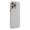 Newface Apple iPhone 13 Pro Kılıf Anka PC Sert Metal Kapak - Şeffaf