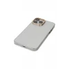 Newface Apple iPhone 13 Pro Kılıf Anka PC Sert Metal Kapak - Şeffaf