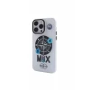 Newface Apple iPhone 13 Pro Kılıf Apollo Magneticsafe Desenli Kapak - Apollo Şeffaf - 3