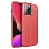 Newface Apple iPhone 13 Pro Kılıf Auto Focus Kapak - Kırmızı