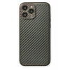 Newface Apple iPhone 13 Pro Kılıf Coco Karbon Silikon - Füme