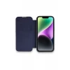 Newface Apple iPhone 13 Pro Kılıf Dolpin Kapaklı - Lacivert