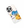 Newface Apple iPhone 13 Pro Kılıf Estoril Desenli Kapak - Estoril - 6