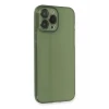 Newface Apple iPhone 13 Pro Kılıf Fly Lens Silikon - Yeşil