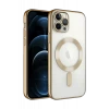 Newface Apple iPhone 13 Pro Kılıf Kross Magneticsafe Kapak - Gold