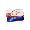 Newface Apple iPhone 13 Pro Kılıf Kross Magneticsafe Kapak - Kırmızı