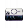 Newface Apple iPhone 13 Pro Kılıf Kross Magneticsafe Kapak - Mor
