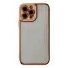 Newface Apple iPhone 13 Pro Kılıf Liva Lens Silikon - Rose