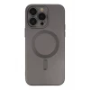 Newface Apple iPhone 13 Pro Kılıf Moshi Lens Magneticsafe Silikon - Füme