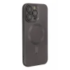 Newface Apple iPhone 13 Pro Kılıf Moshi Lens Magneticsafe Silikon - Füme