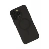 Newface Apple iPhone 13 Pro Kılıf Moshi Lens Magneticsafe Silikon - Siyah