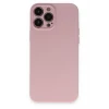 Newface Apple iPhone 13 Pro Kılıf Nano içi Kadife Silikon - Pembe