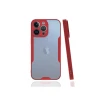 Newface Apple iPhone 13 Pro Kılıf Platin Silikon - Kırmızı