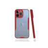Newface Apple iPhone 13 Pro Kılıf Platin Silikon - Kırmızı