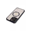 Newface Apple iPhone 13 Pro Kılıf Prag Magneticsafe Kapak - Siyah