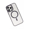 Newface Apple iPhone 13 Pro Kılıf Room Magneticsafe Silikon - Derin Mor