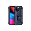 Newface Apple iPhone 13 Pro Kılıf Sofya Yüzüklü Silikon Kapak - Lacivert