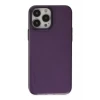 Newface Apple iPhone 13 Pro Max Kılıf Anka PC Sert Metal Kapak - Mor