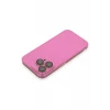 Newface Apple iPhone 13 Pro Max Kılıf Armada Lensli Kapak - Pembe