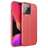 Newface Apple iPhone 13 Pro Max Kılıf Auto Focus Kapak - Kırmızı