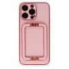 Newface Apple iPhone 13 Pro Max Kılıf Coco Elit Kapak - Pembe