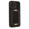 Newface Apple iPhone 13 Pro Max Kılıf Coco Elit Kapak - Siyah