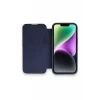 Newface Apple iPhone 13 Pro Max Kılıf Dolpin Kapaklı - Lacivert
