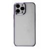 Newface Apple iPhone 13 Pro Max Kılıf Element Silikon - Mor